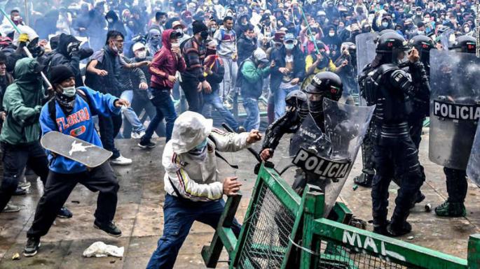 哥伦比亚的流血抗议可能是对该地区的警告